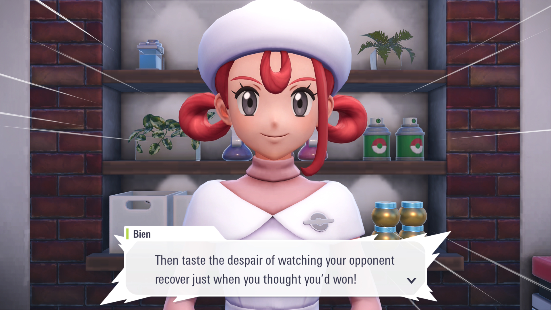 Nurse Joy gives a dire warning